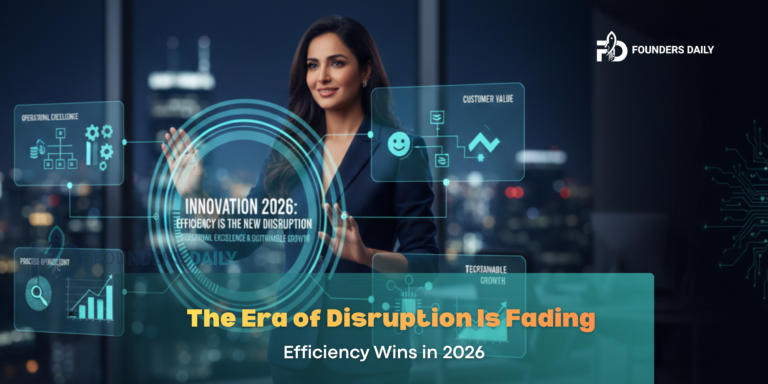 innovation is moving from disruption to efficiency in 2026