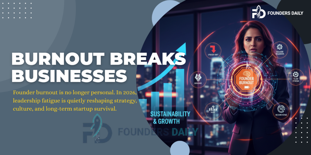 Why Founder Burnout Is a Serious Business Risk in 2026