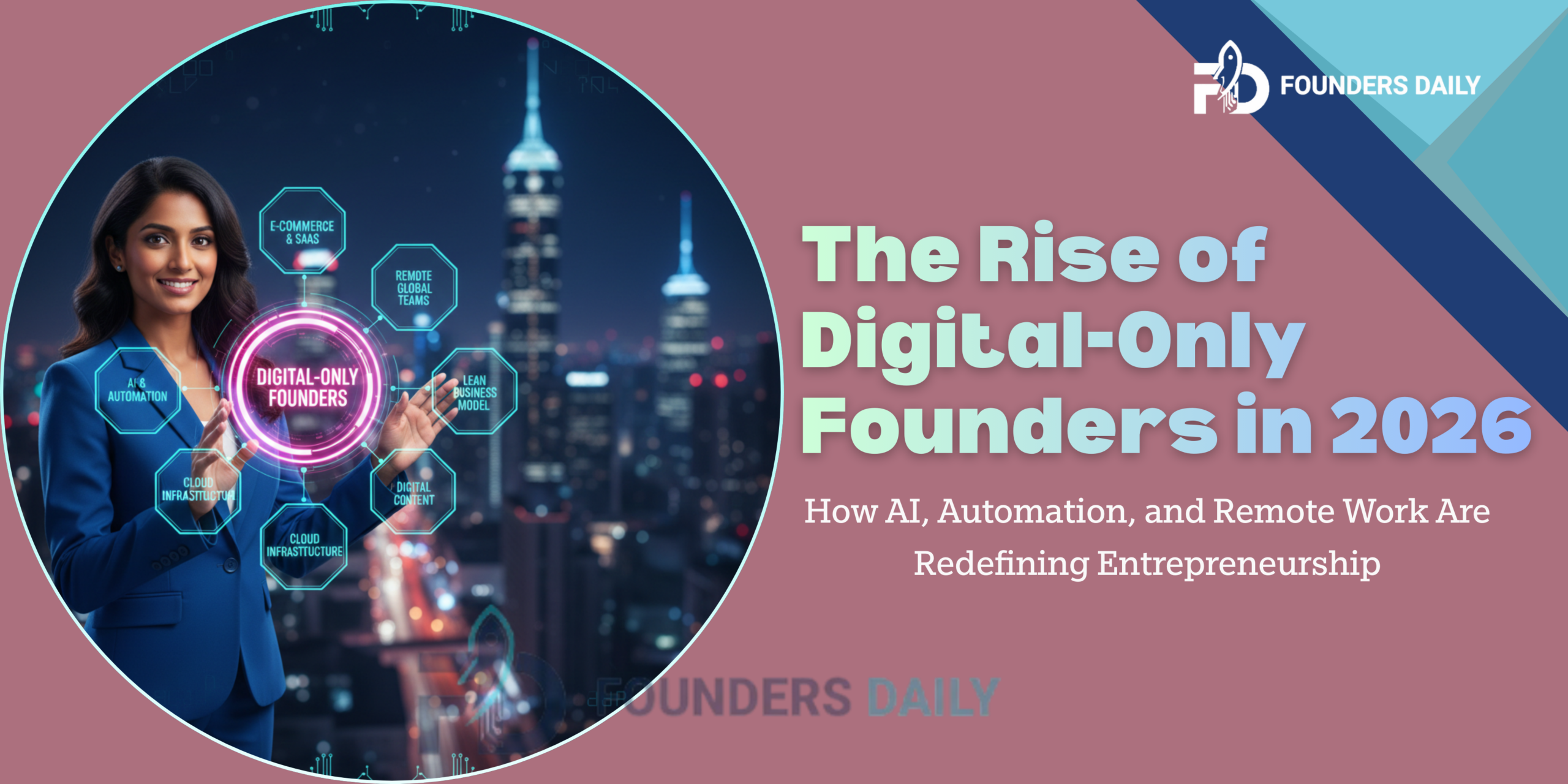 The Rise of Digital-Only Founders in 2026