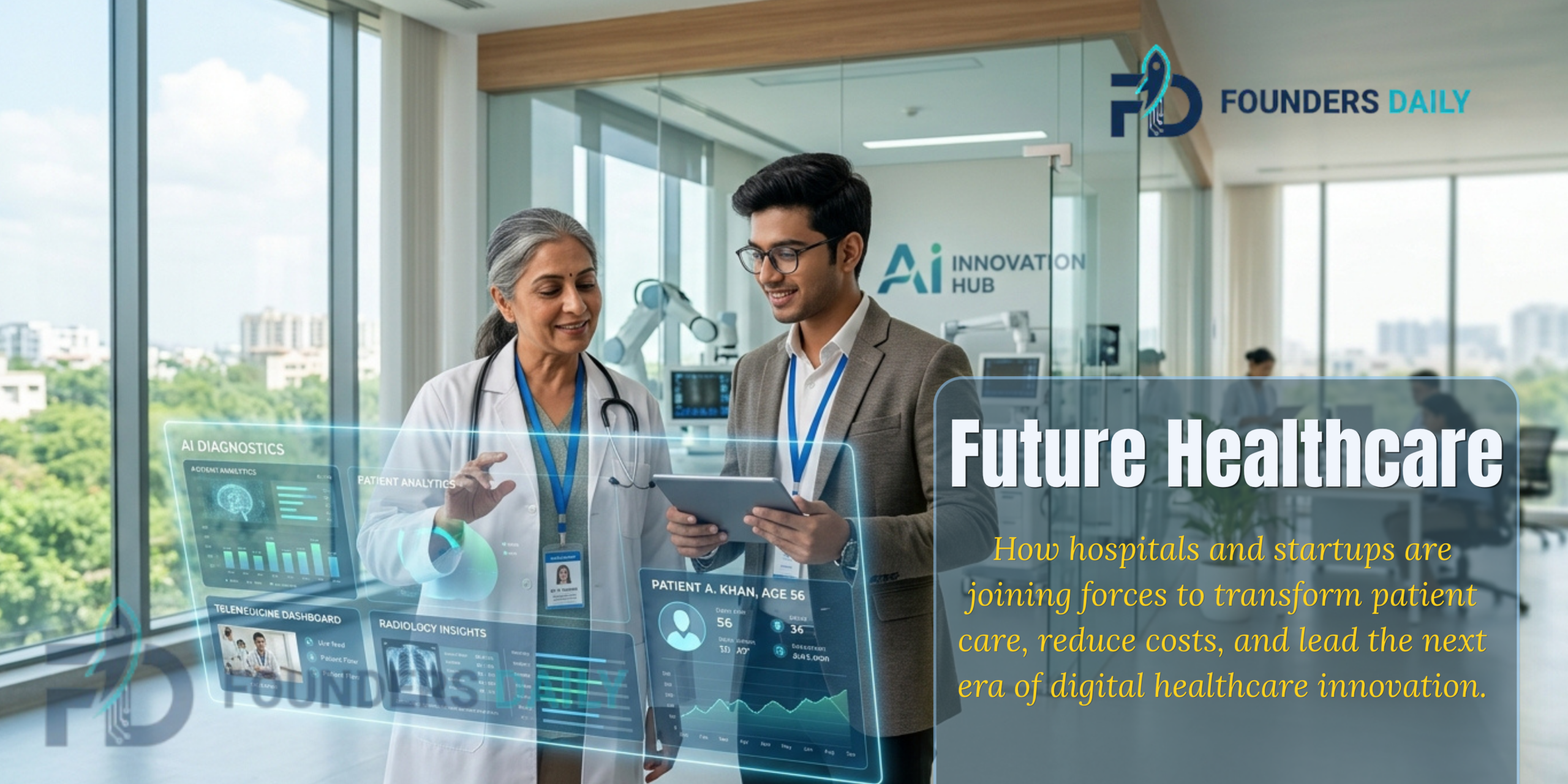 Read more about the article Why Traditional Hospitals Will Partner With Startups in 2026