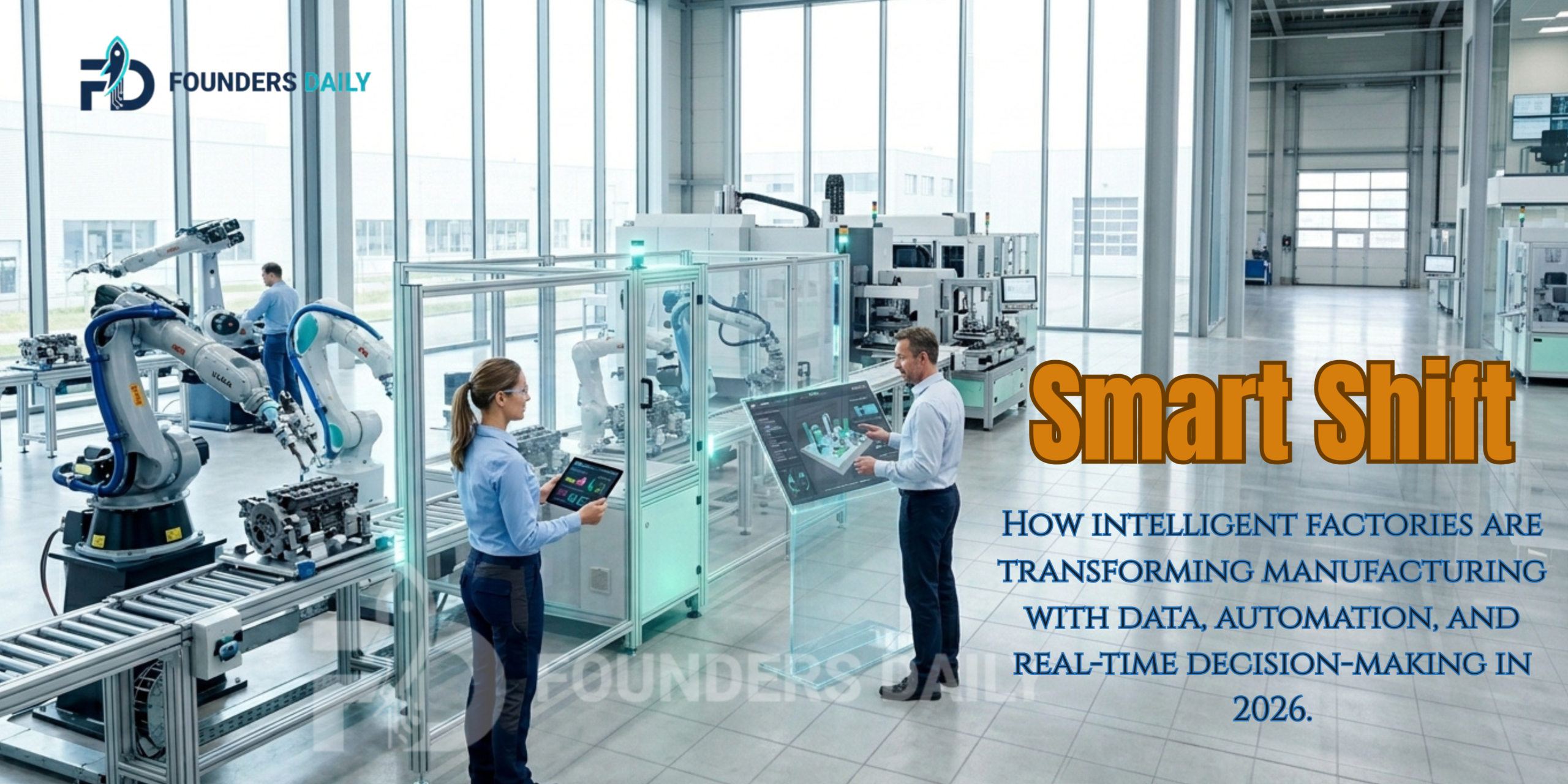 Read more about the article The Manufacturing Sector’s Shift Toward Smart Factories
