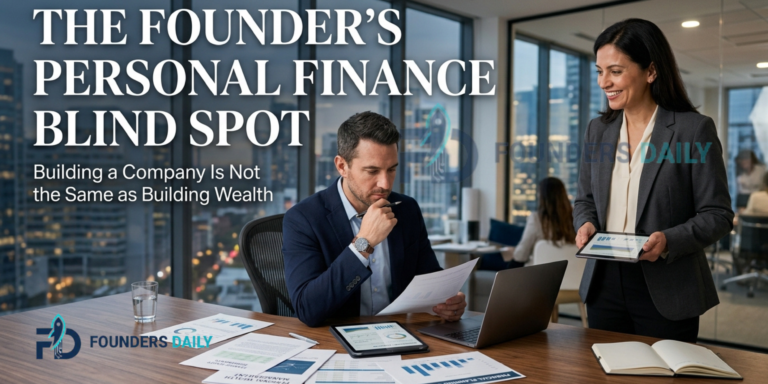 The Founder’s Personal Finance Blind Spot Explained