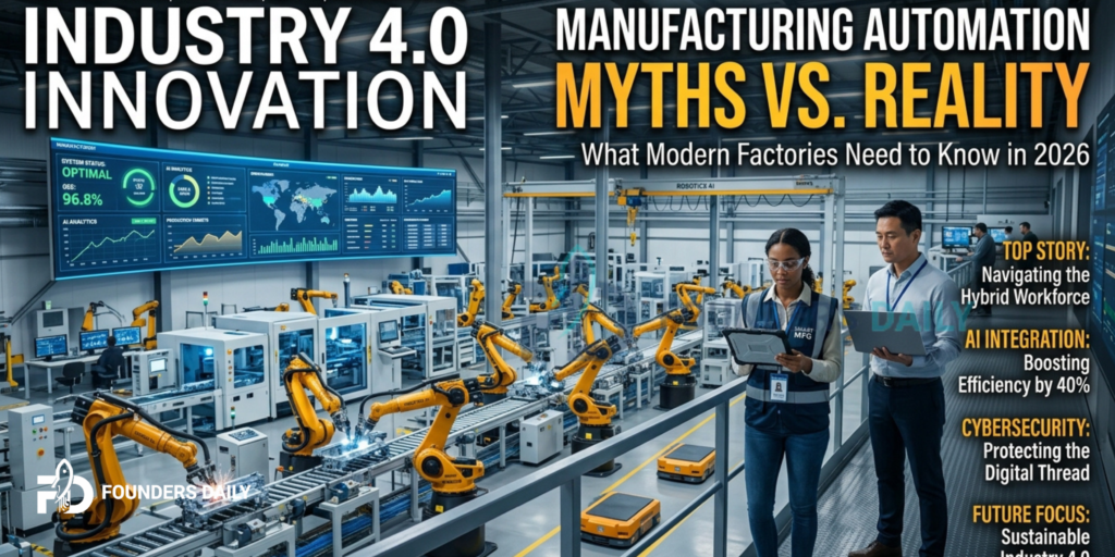 Manufacturing Automation Myths vs Reality in 2026