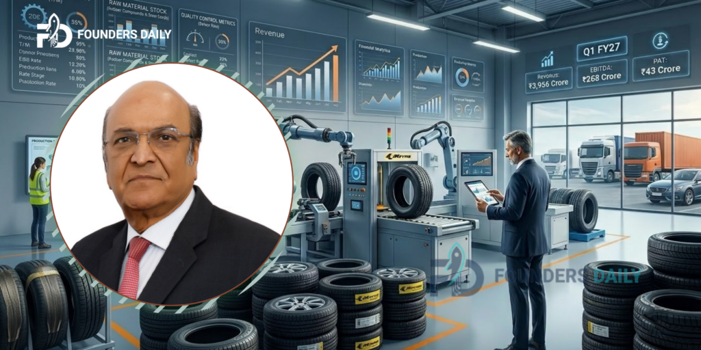 JK Tyre Reports Q1 FY27 Revenue of Rs. 3,956 Crore