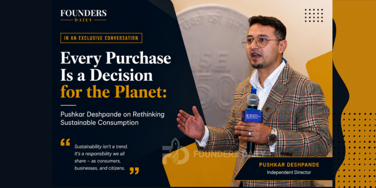Pushkar Deshpande on Sustainable Consumption & ESG